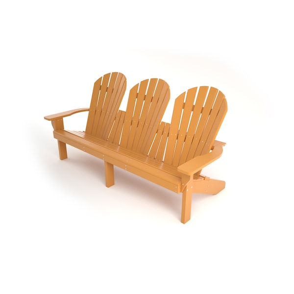 Cedar Grand Isle Adirondack Bench